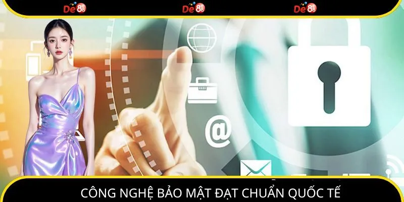 Cơ chế bảo mật chuẩn quốc tế khiến người chơi yên tâm hơn