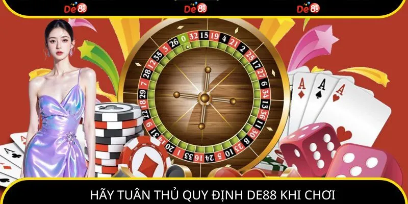 Tuân thủ quy định khi chơi trên sảnh cược